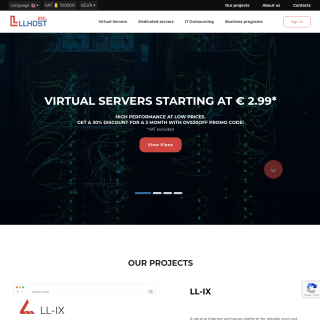 LLHOST  website