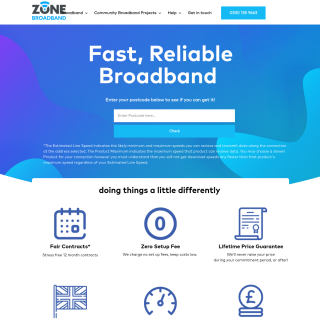  Zone Broadband  aka (Zone Telecommunications)  website