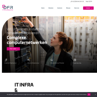 DataDiensten Fryslân  website