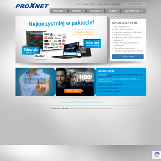 PROXNET SP.J.  website