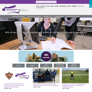  Saskatchewan Polytechnic  aka (SaskPolytech)  website