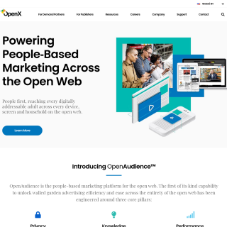  OpenX  aka (OpenX Ltd.)  website