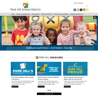  Park Hill School District  website