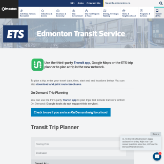  ETS  website