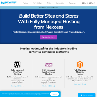 Nexcess.net LLC  website