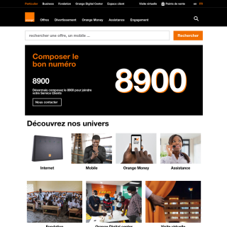 Orange Cameroun  website