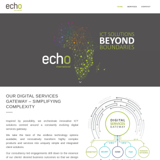 Echotel International Kenya  website