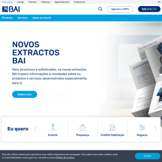  Banco BAI  website