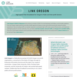  NERO Network  aka (Link Oregon, OWEN)  website