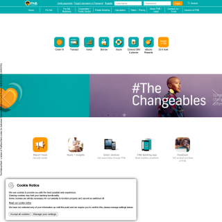 FNB Connect  website