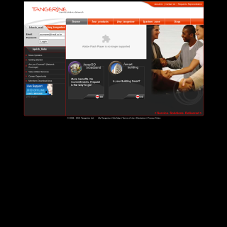 Tangerine Kenya  website