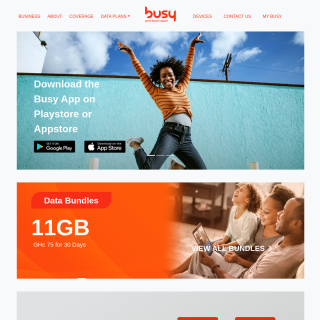 BusyInternet Ghana Ltd  website