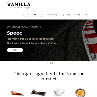 Vanilla  website