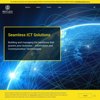 Reflex Solutions (Pty) Ltd  website
