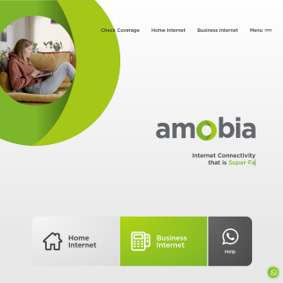 Amobia Communications  website