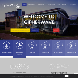 CipherWave  website