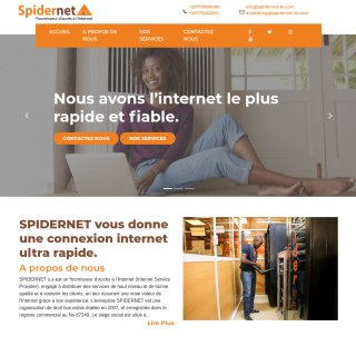 Spidernet  website