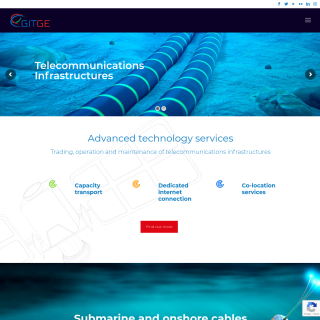 Gestora de Infraestructuras de Telecomunicaciones de Guinea Ecuatorial  website