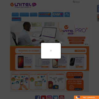 UNITEL T Telecomunicacoes, Sociedade Unipessoal S.A.  website