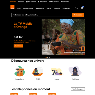  Orange Burkina Faso  website