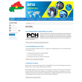  BFIX Burkina Faso Route Servers  aka (BFIX)  website