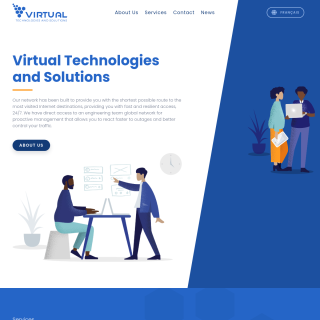 Virtual Technologies & Solutions  website
