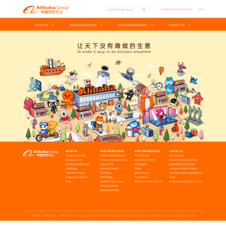 Alibaba (China)  website
