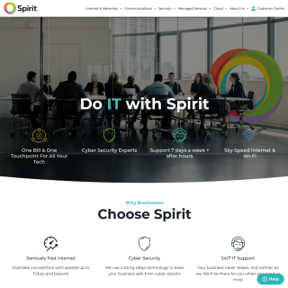  Spirit Telecom  website