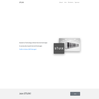  Student & Technology United Internet Exchanges Router Server  aka (STUIX RS)  website