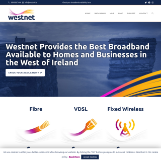  Westnet.ie  website