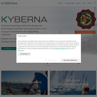 kyberna AG  website
