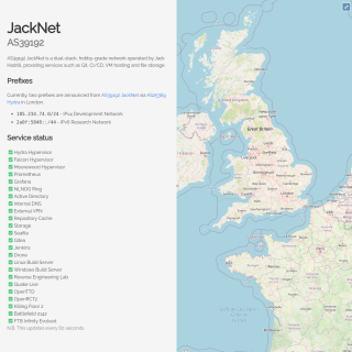  JackNet  website