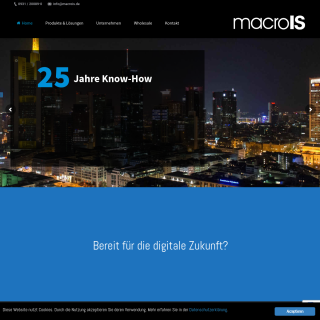 macroIS  website