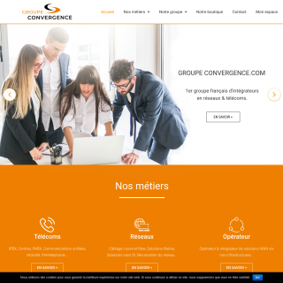 Groupe Convergence.com  website