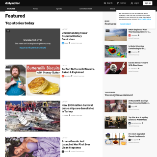  Dailymotion USA  website
