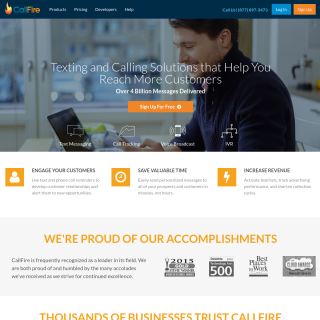  Callfire  website