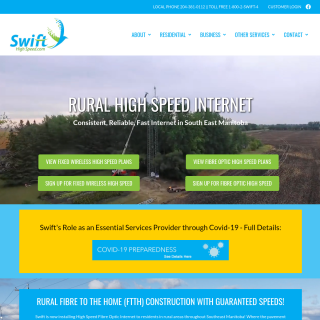  Swift High Speed.com  aka (Swift High Speed)  website