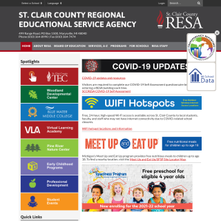 St. Clair County RESA  website