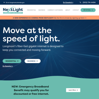 Longmont Power & Communications  website