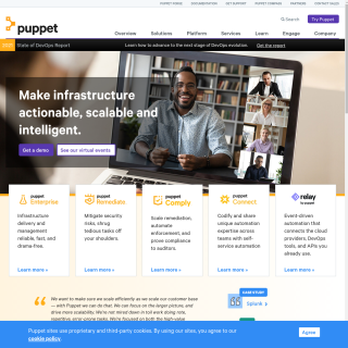 Puppet, Inc. aka (Puppet Labs, Inc.) website