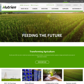 Nutrien  aka (Nutrien, PotashCorp, Agrium)  website