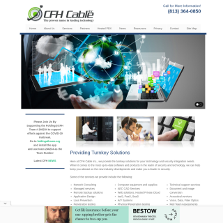 CFH CABLE INC aka (CFH) website