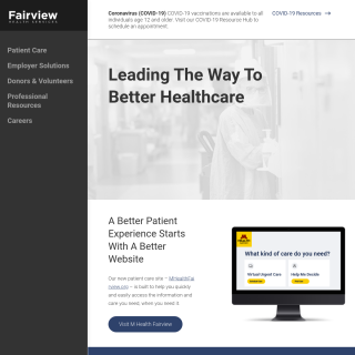  HealthEast Care System - River Heights  website