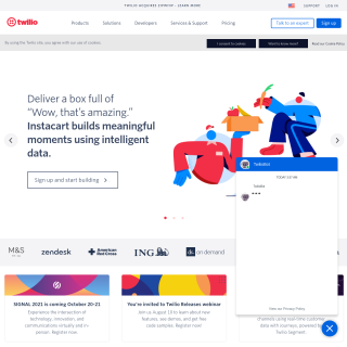Twilio  website