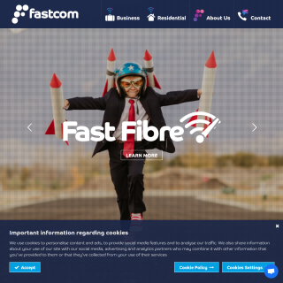 Fastcom Broadband Ltd  website