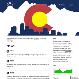 IX-Denver Route Servers  aka (IX-Denver)  website