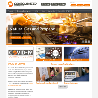 Consolidated Cooperative  website