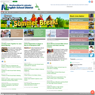  Newfoundland & Labrador English School District  aka (NLESD)  website