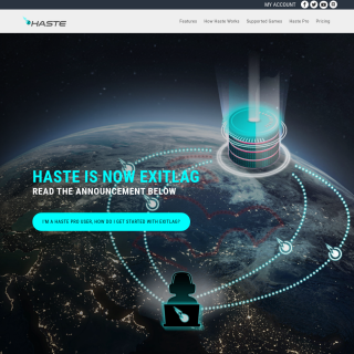 Thalonet aka (Haste) website