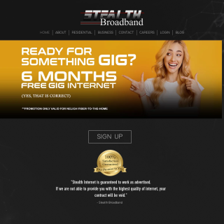  Stealth Broadband  website